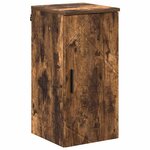 vidaXL Ensemble de mobilier de salle de bain 5 Pièces Chêne fumé