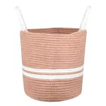 Panier en coton guam - blush