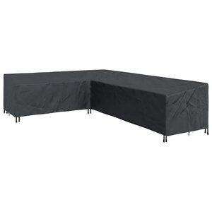 vidaXL Housse pour meubles Noir 330 x 255 x 80 cm Tissu Oxford 420D