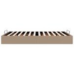 vidaXL Cadre de lit ottoman sans matelas cappuccino 140x200 cm