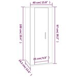 vidaXL Ensemble de meubles TV 3 Pièces Blanc brillant Bois d'ingénierie