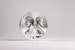 Pièce de monnaie en Argent 1000 Togrog g 62.2 (2 oz) Millésime 2025 Enemies in History CAESAR VS BRUTUS