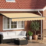 vidaXL Auvent rétractable électrique 3 5 x 2 m