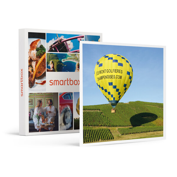 SMARTBOX - Coffret Cadeau Vol en Montgolfière au-dessus des vignobles champenois -  Sport & Aventure