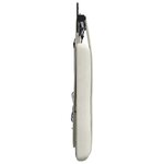 vidaXL Tête de lit suspendue Avec lumière LED Crème Velours