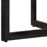 vidaXL Table à manger 110x75 cm Bois massif de récupération