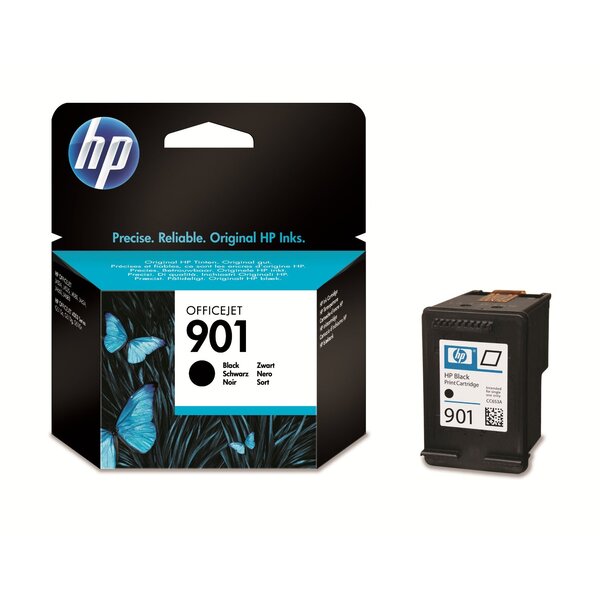 Encre originale vivera hp 901 (cc653ae) pour hp  noir hp