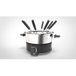 CONTINENTAL EDISON - CEFD1000BL  - Appareil a Fondue - Noir - 8 personnes - 1000 W