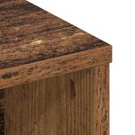 vidaXL Cabinet de Tête de Lit Bois ancien 220 x 19 x 101.5 cm