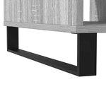 vidaXL Table basse sonoma gris 104x60x35 cm bois d'ingénierie
