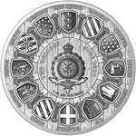 Pièce de monnaie en Argent 2 Dollars g 31.1 (1 oz) Millésime 2026 Camelot BU Edition Multimedal SIR PERCEVAL