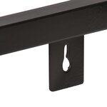 vidaXL Étagères murales 2 Pièces 40 cm Bois d'acacia massif