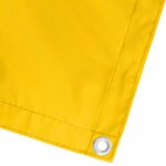 vidaXL Écran de balcon 120 x 200 cm Tissu Oxford Rectangulaire Jaune