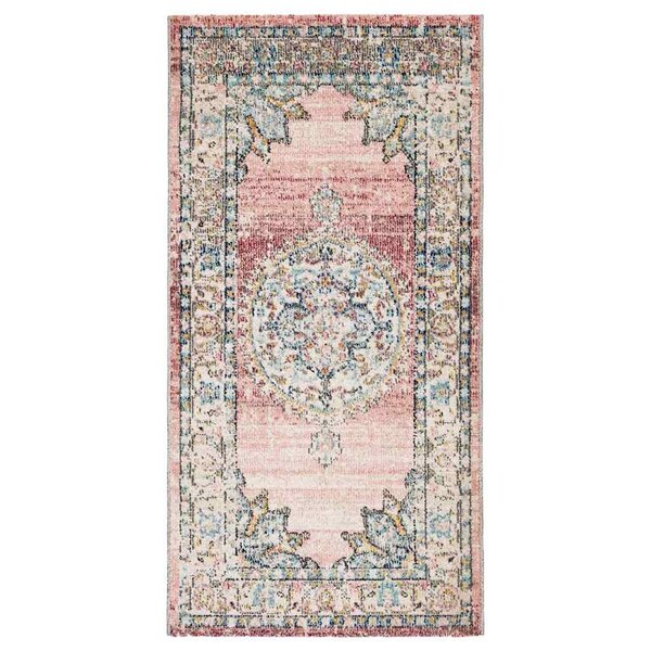 vidaXL Tapis ARBIZU intérieur extérieur design vintage 80x150 cm