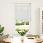 vidaXL Store plissé gris clair 65x100 cm largeur du tissu 64 4 cm