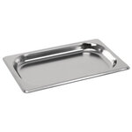 Bac gastro inox gn 1/4 - 20 mm - vogue -  - acier inoxydable265 x20x162mm