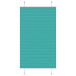 vidaXL Store plissé vert pétrole 80x150 cm largeur du tissu 79 4 cm