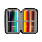 Trousse garnie antartik 3 compartiments 36 pieces       menthe