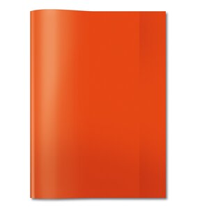 Protège-cahiers format A4 PP Rouge transparent HERMA