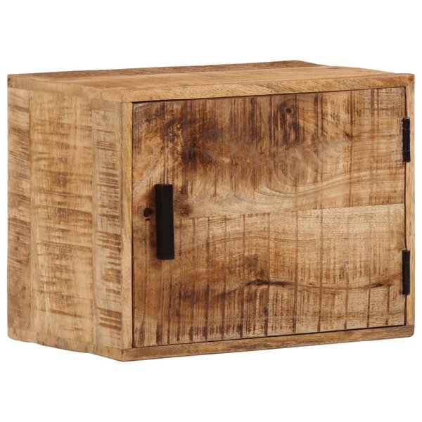 vidaXL Table de chevet murale 40x30x25 cm bois de manguier massif