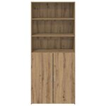 vidaXL Haut Armoire Chêne artisanal 80 x 42 5 x 185 cm
