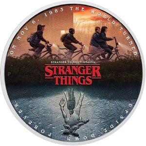 Pièce de monnaie en Argent 1 Dollar g 31.1 (1 oz) Millésime 2026 UPSIDE DOWN