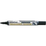 Marqueur permanent maxiflo nlf50 pointe conique 2mm noir x 12 pentel