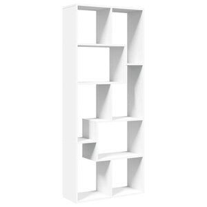 vidaXL Étagère séparatrice de pièce blanc 67x25x161 5 cm