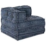 vidaXL Coussin Bleu 70 x 70 x 54 cm Polyester