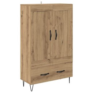 vidaXL Haut Armoire avec tiroir Chêne artisanal 69 5 x 31 x 115 cm