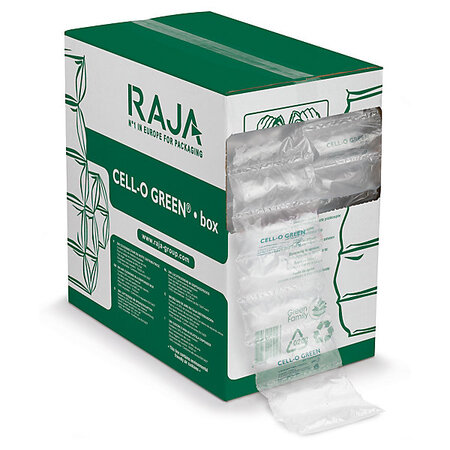 Lot de 300: coussin d'air 20% recyclé en boîte distributrice raja