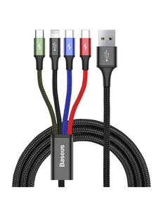 Câble 4 en 1 USB-C Micro USB Lightning Baseus