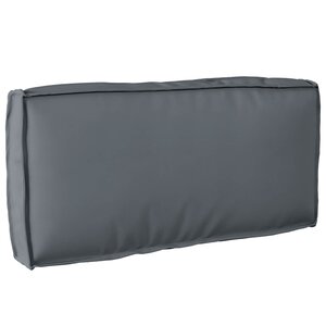 vidaXL Coussin Anthracite 80 x 40 x 12 cm Tissu Oxford