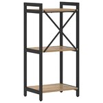 vidaXL Étagère Chêne artisanal 40 x 30 x 85 cm Bois d'ingénierie