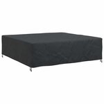 vidaXL Housse pour mobilier d'extérieur Noir 275 x 275 x 70 cm 420D