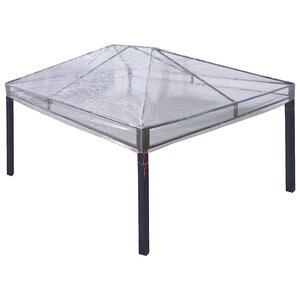 vidaXL Remplacement de housse de gazebo Transparent 400 x 300 x 32 cm