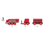 Brio World Train Aérodynamique - Accessoire Circuit de train en bois - Ravensburger - Mixte des 3 ans - 33557