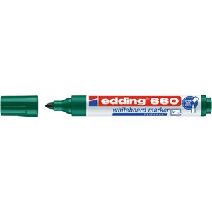 Marqueur pour Tableaux Blancs 660 Vert Pointe Ronde 1 5-3 mm EDDING