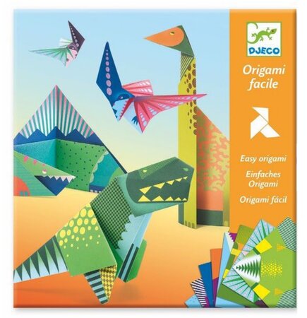 pochette Origami Dinosaures
