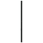 vidaXL Tête de lit chêne marron 100 cm acier et bois d'ingénierie