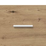 vidaXL Ensemble d'armoire de salle de bain TULUM Chêne artisanal