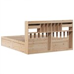 vidaXL Cadre de lit sans matelas 180x200 cm bois massif de pin