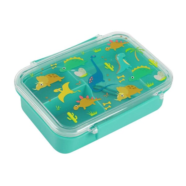 Lunch box Dinosaures verte