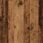 vidaXL Table basse vieux bois 40x40x42 cm bois d'ingénierie
