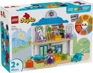 LEGO DUPLO - Set de jeu éducatif : Première visite chez le médecin - 10449