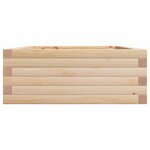 vidaXL Jardinière 90x60x23 cm bois de pin massif