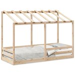 vidaXL Lit pour enfants sans matelas 75x190 cm bois pin massif