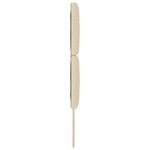 vidaXL Tête de lit avec tête de lit Crème 80 cm tissu