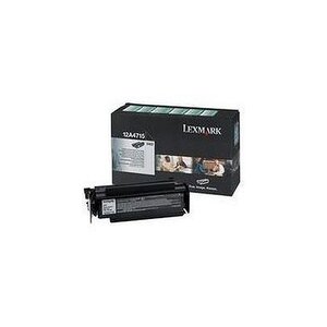 Lexmark toner noir 12a4715