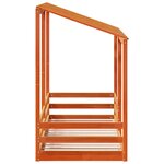 vidaXL Lit pour enfants sans matelas cire marron 90x190 cm pin massif